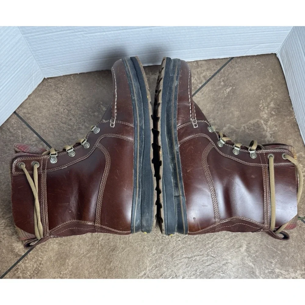Timberland Ortholite Schazzberg High Waterproof Pendleton Boot Brown Men's 11